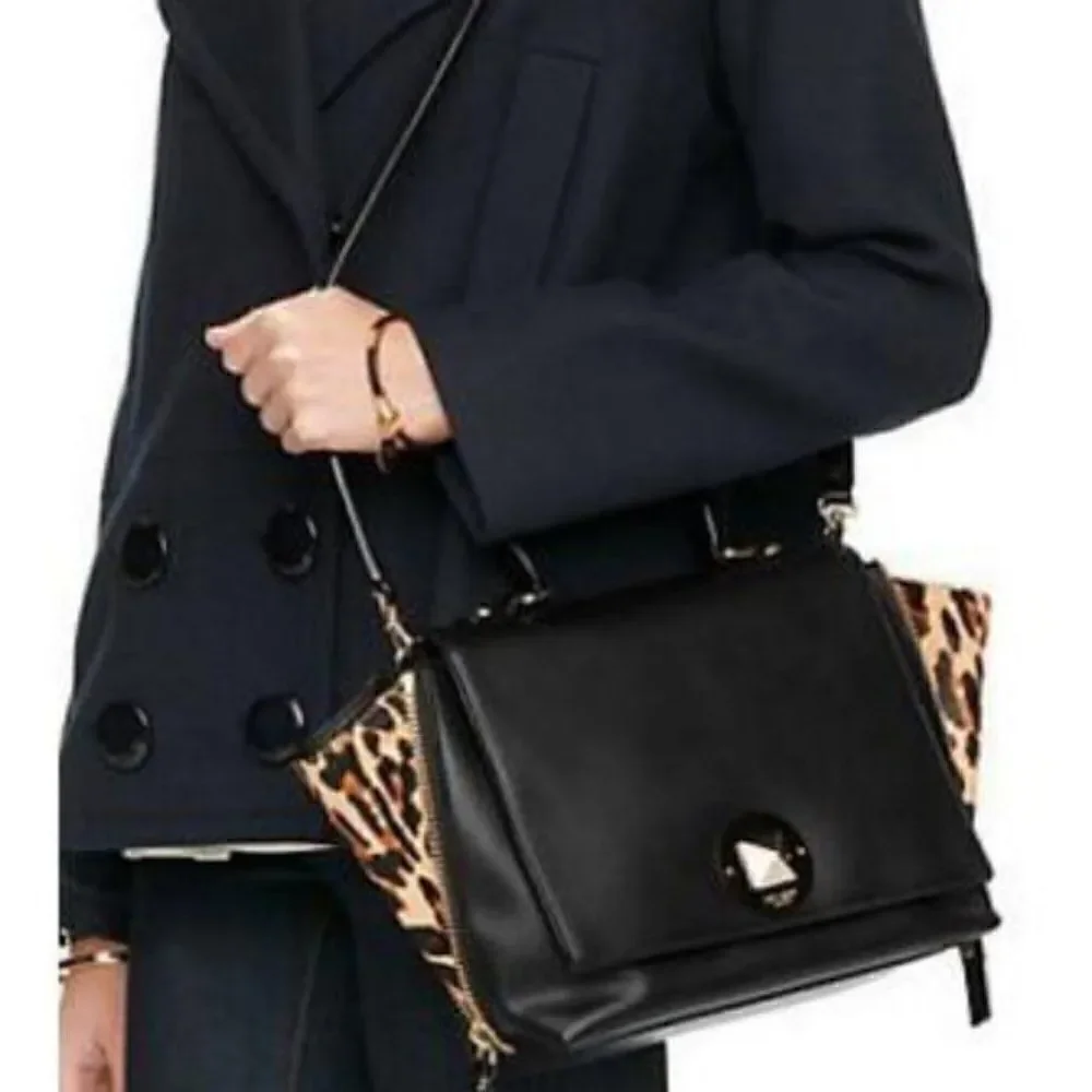 Kate Spade Varick Street Calf Hair Abbie Satchel Bag